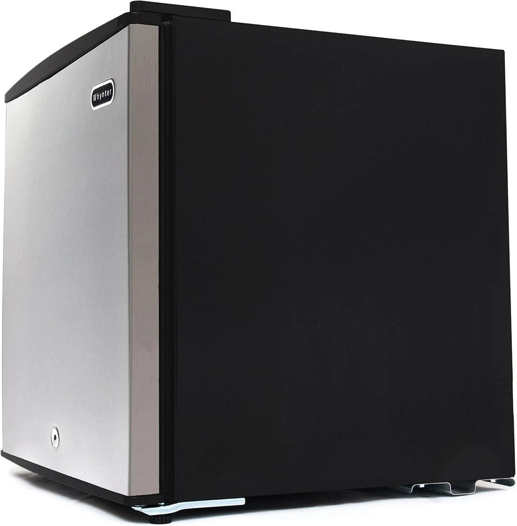 Whynter CUF-112SS Mini, Energy Star Rated Small Upright Freezer with Lock, Stainless Steel -1.1 Cubic Feet