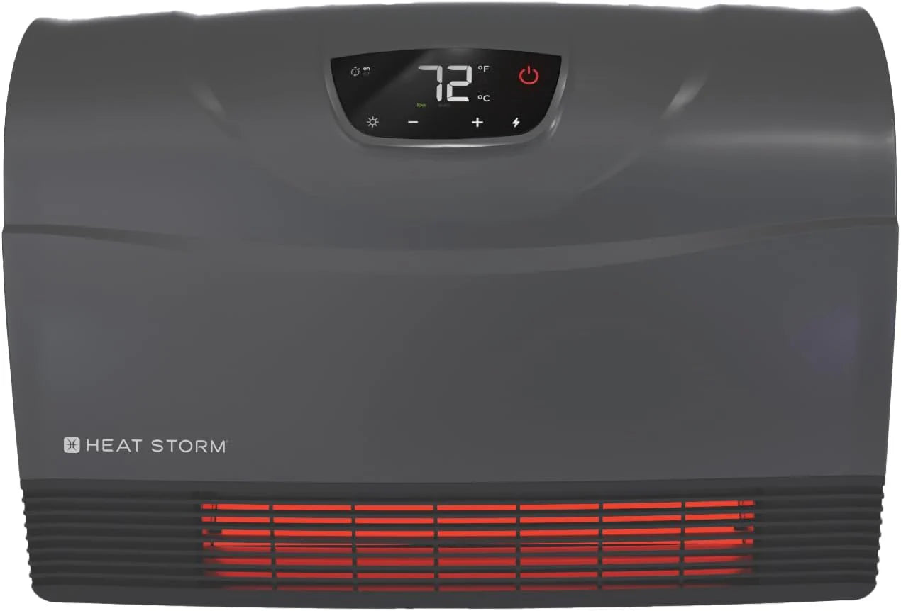 Heat Storm HS-1500-PHX-WIFI Infrared Heater, Wifi Wall Mounted