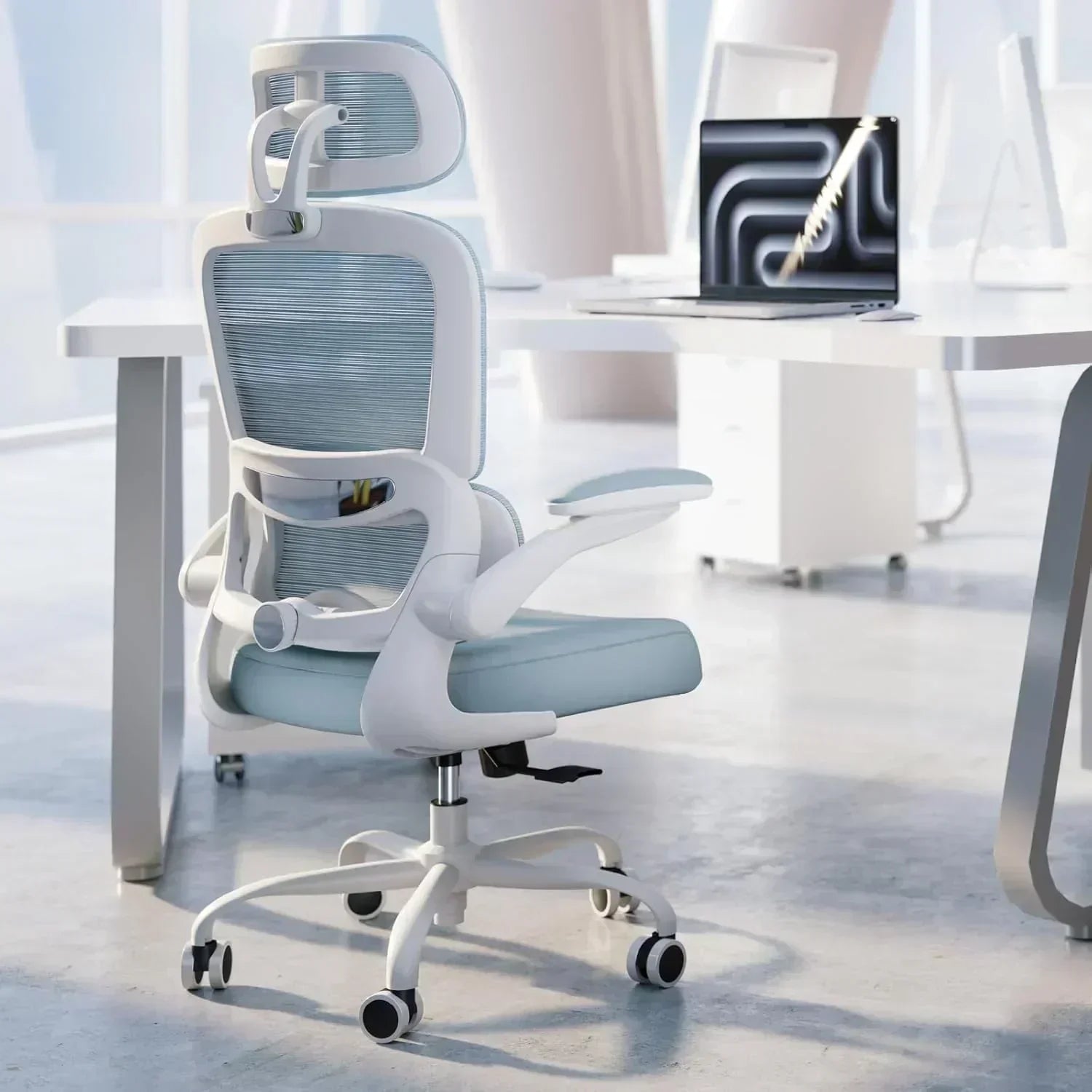 TRALT Office Chair Ergonomic Desk Chair 330 lbs Home Gaming Chair with Wheels