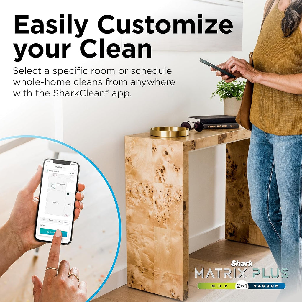 AI Robot Vacuum with XL HEPA Self-Empty Base, Bagless, 60-Day Capacity, LIDAR Navigation, Perfect for Pet Hair, Compatible with Alexa, Wi-Fi Connected, Carpet & Hard Floor, Black
