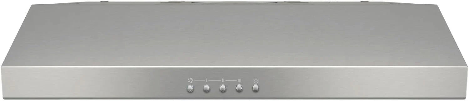 Broan-NuTone Three-Speed Glacier Undercabinet Range Hood with LED Light, ADA Compliant