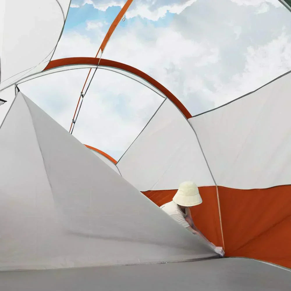 CAMPROS CP Tent 12-Person-Camping-Tents 3 Room Family Tents Waterproof Family Tent