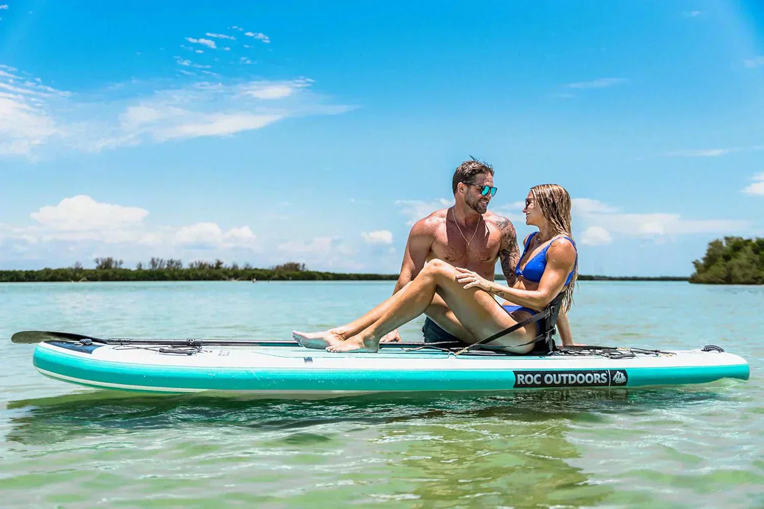 ROC inflatable stand-up paddle board SUP paddle board accessories Anti-slip comfortable deck