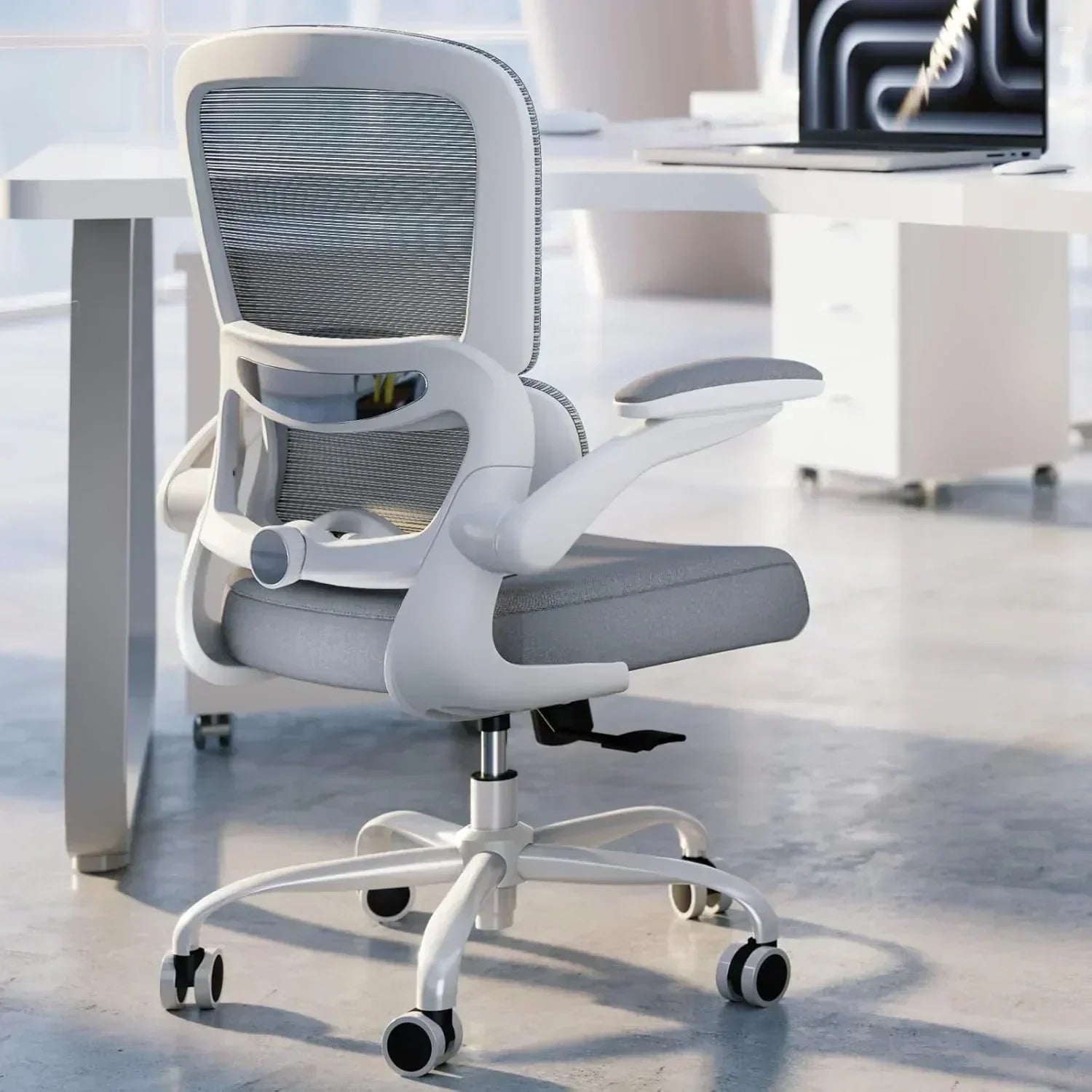 TRALT Office Chair Ergonomic Desk Chair 330 lbs Home Mesh Gaming Chair with Wheels
